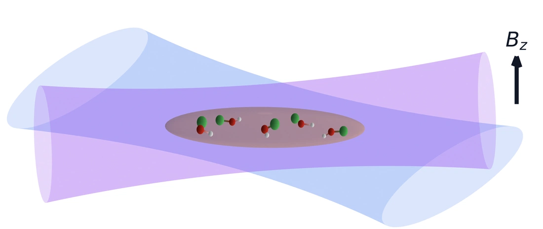 Parity-doublet spin interactions in ultracold polyatomic molecules